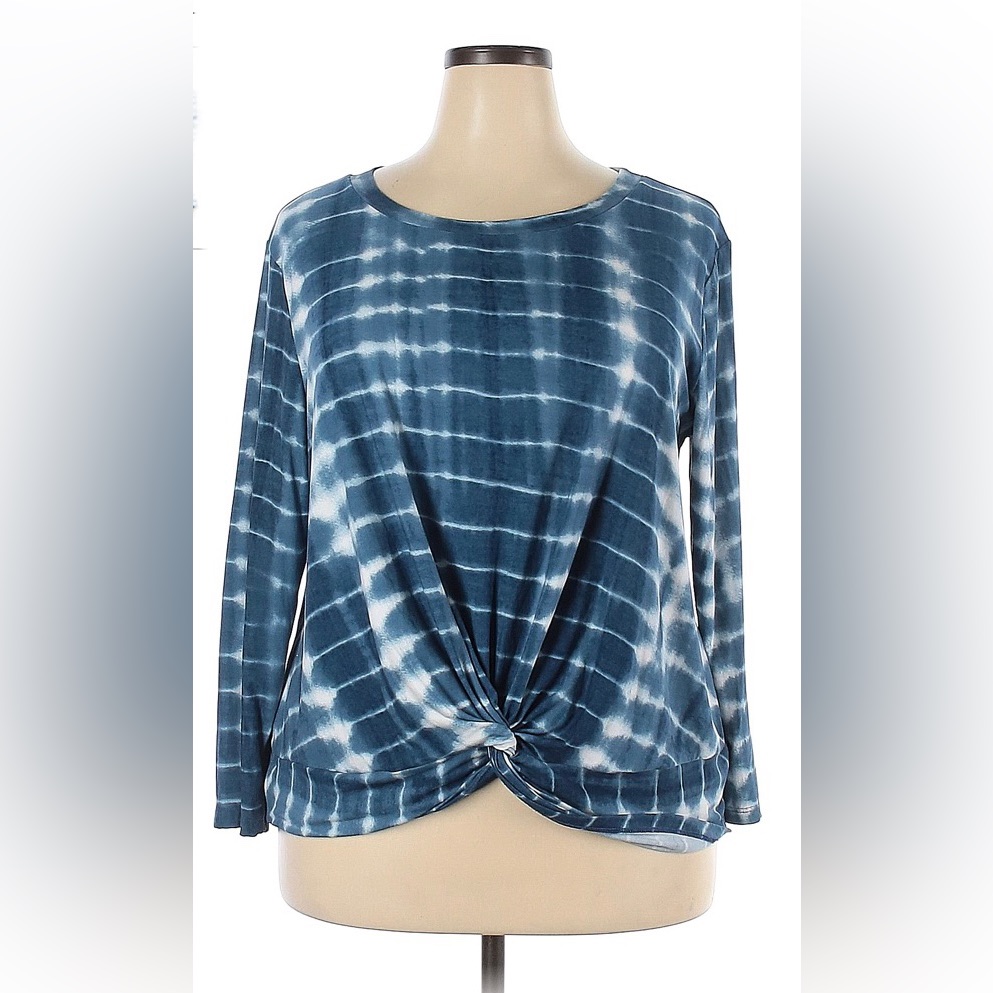 Euc Aqua Brand Stretch Knot Top